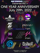 Expanse VRC Anniversary July 29, 2022
