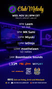 Club Melody November 16, 2022